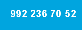992 236 70 52 992 236 70 52